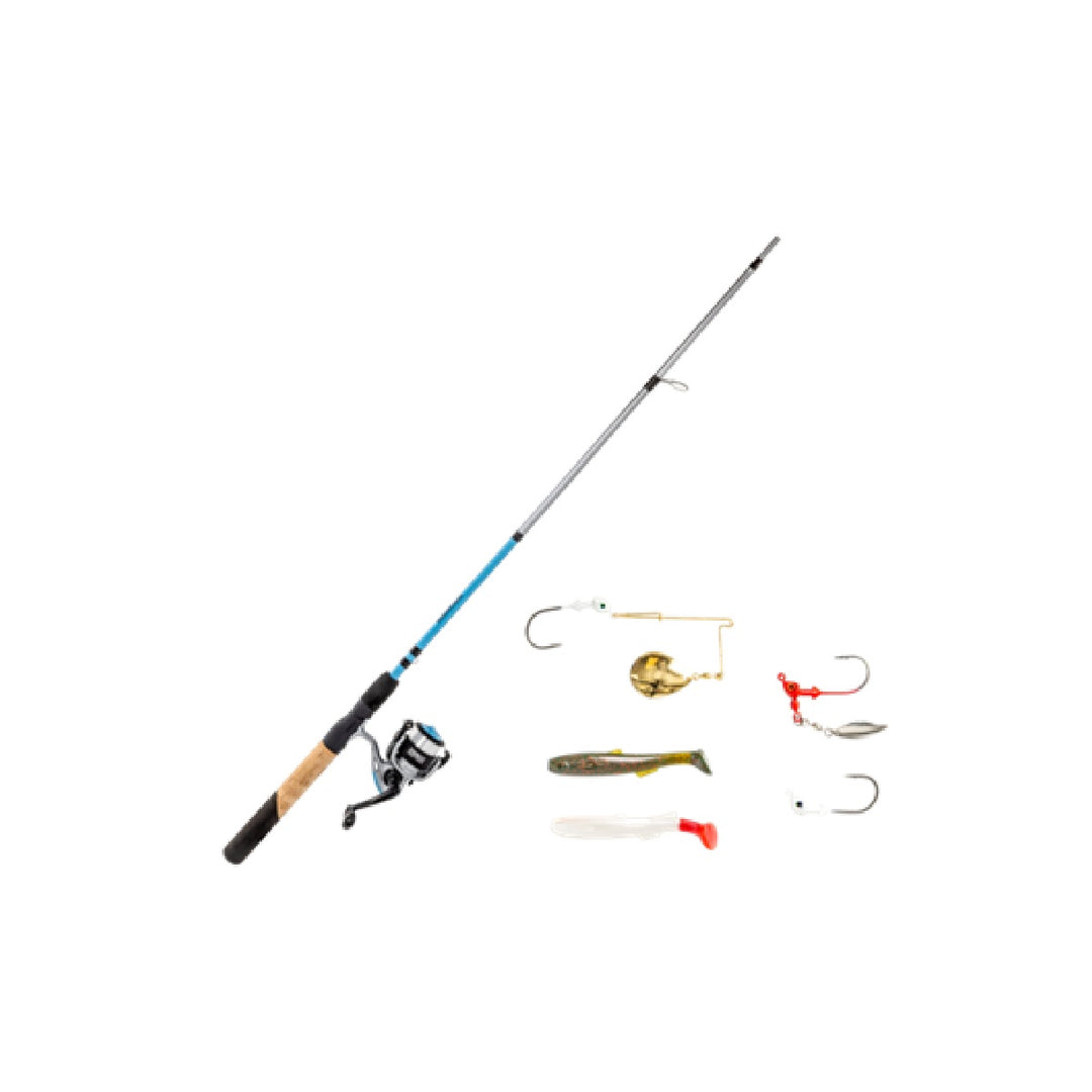 Zebco Ready Tackle Spinning Combo Kit