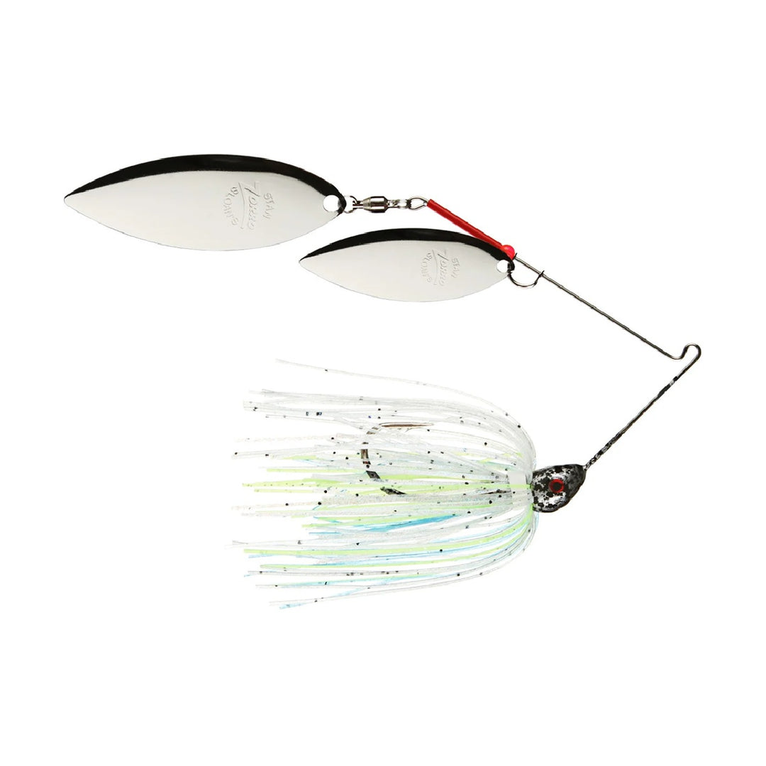 Zorro Long Arm Aggravator Spinnerbait with dual willow blades
