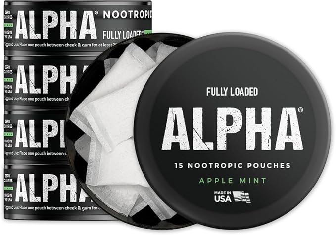 Fully Loaded ALPHA Nootropic Pouches