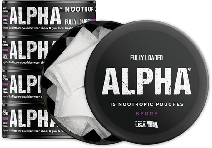 Fully Loaded ALPHA Nootropic Pouches