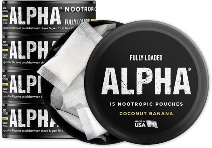 Fully Loaded ALPHA Nootropic Pouches