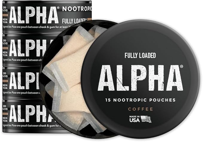 Fully Loaded ALPHA Nootropic Pouches