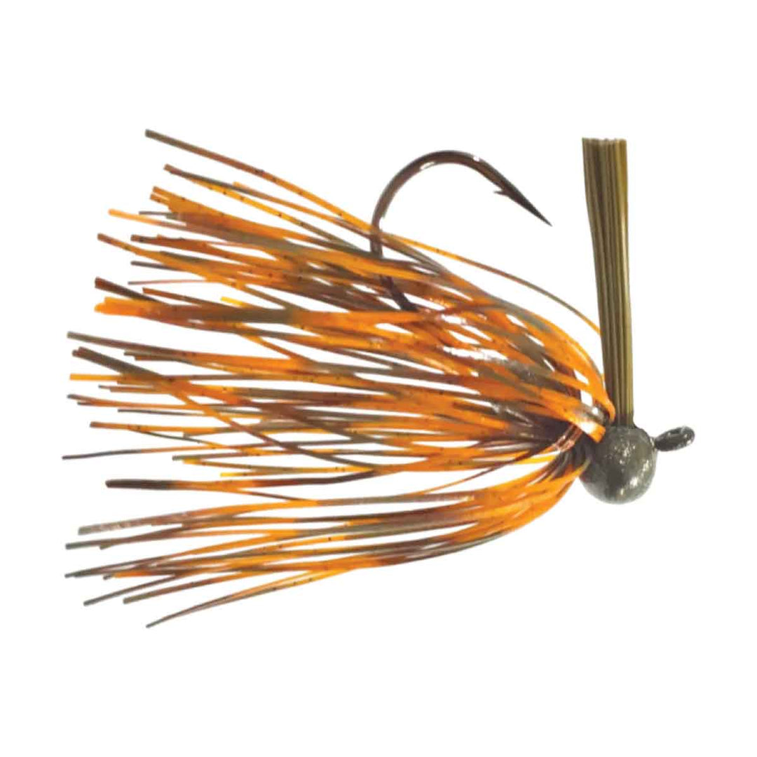 Contour Crawler Football Head Jig_Burnt Craw