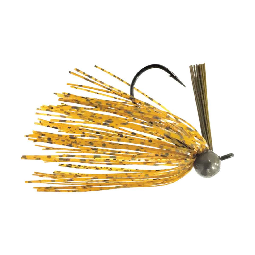 Contour Crawler Football Head Jig_Perfect Pumpkin