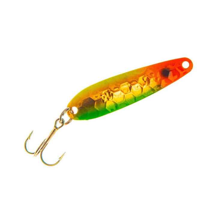 Wolverine Silver Streak Jr Copper Mixed Veggies trolling spoon