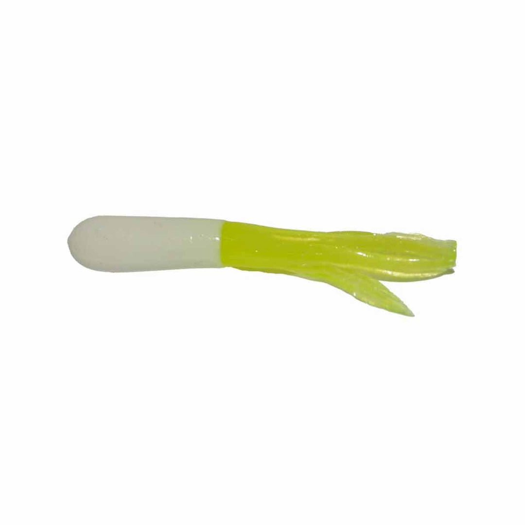 Crappie Tube_White Chartreuse