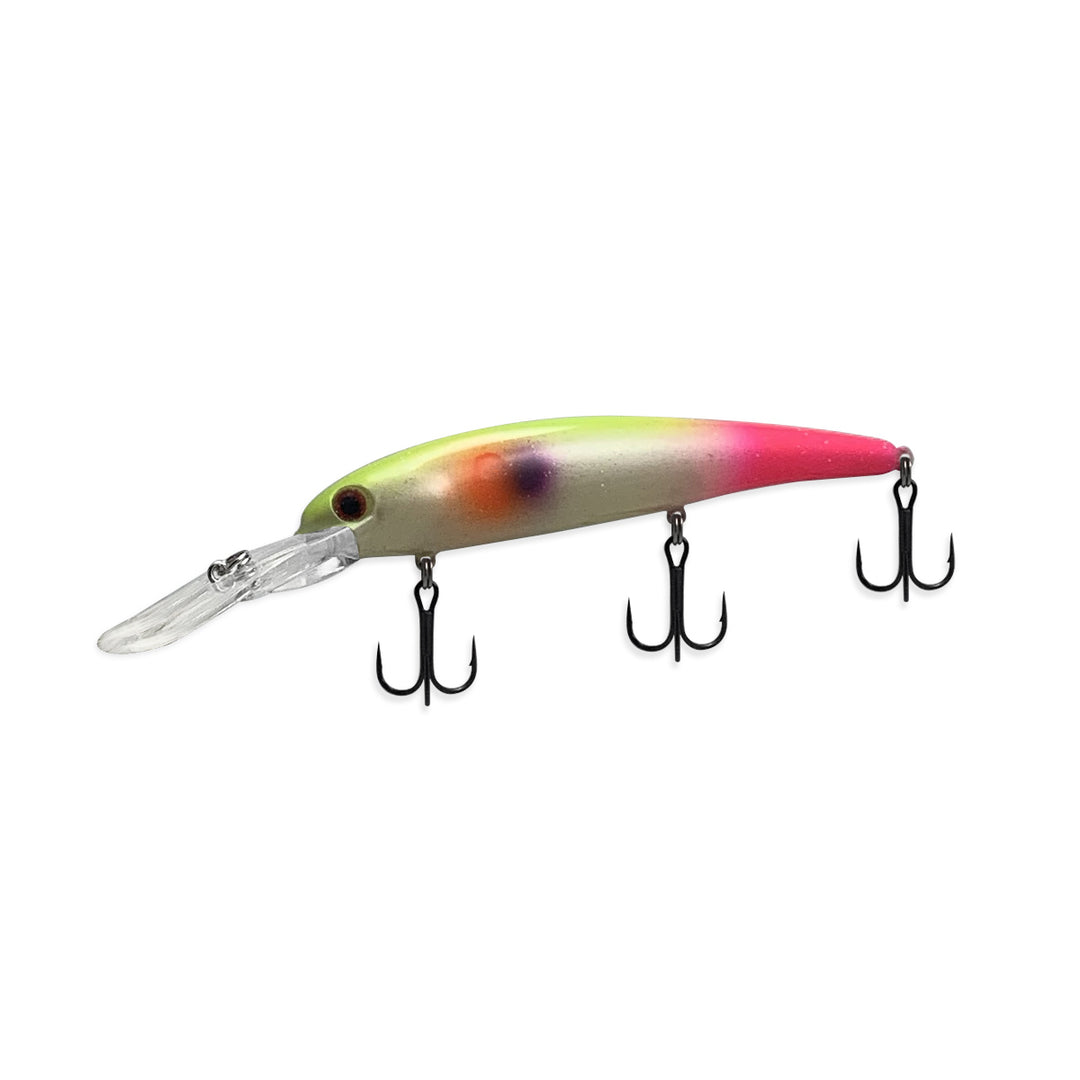 bandit fishing lures green tomato JT Custom Walleye Deep Sea Sick Frog 5/8 oz stopping reaction bites Domka Custom Bandit Walleye Deep