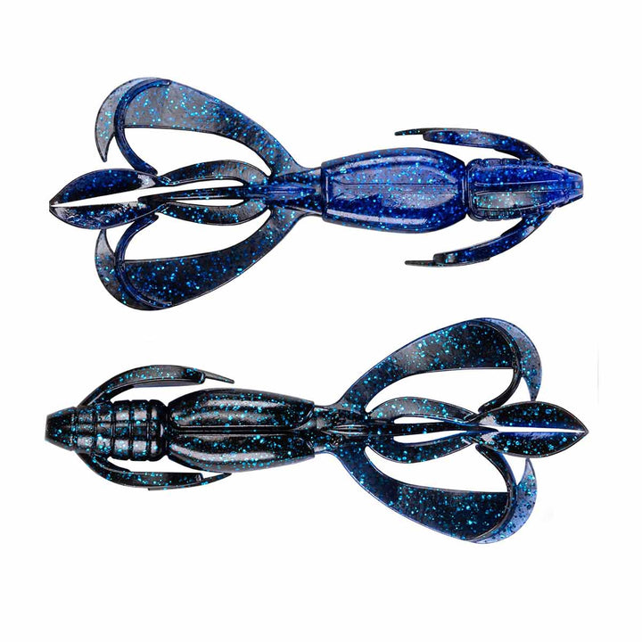 bass fishing creature bait flapping claws soft plastic