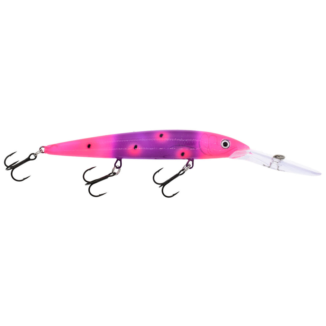 Warrior Lures Custom Down Deep Husky Jerk_Purple Salamander