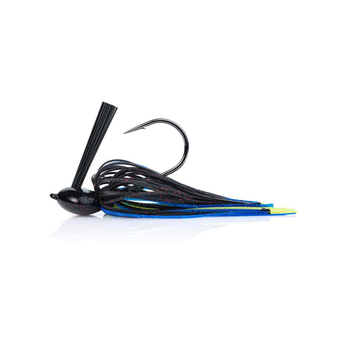 Flipping Jig_Black Blue Chartreuse