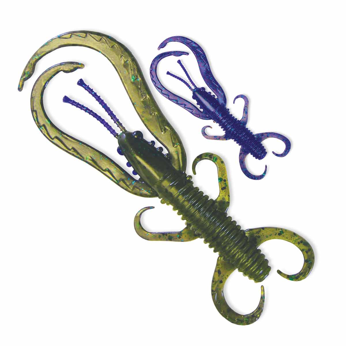 Culprit Flutter Craw – Realistic Crawfish Soft Plastic for Bass
