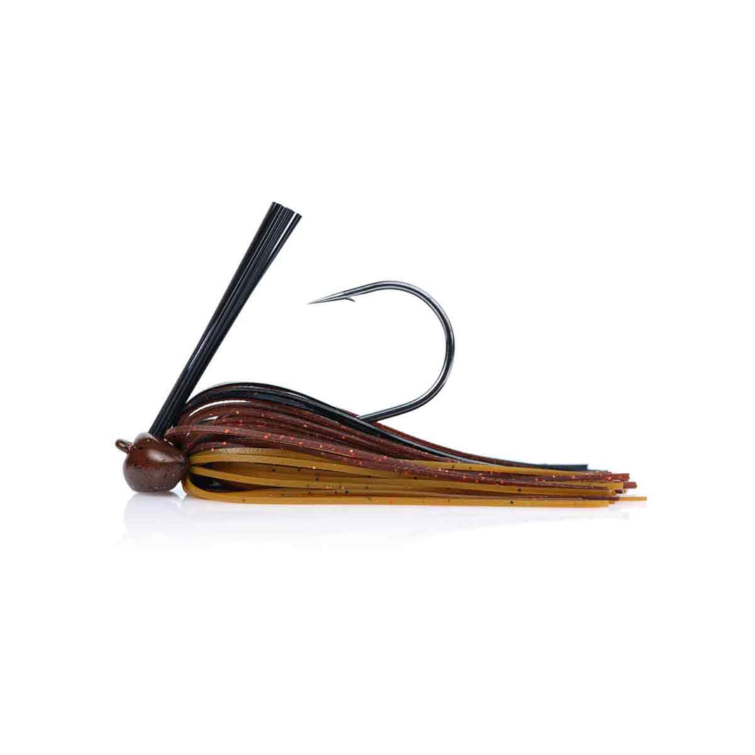 Football Jig_Black Brown Amber