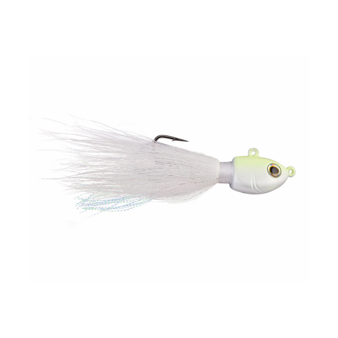 Fusion19 Bucktail Jig_White Glow*