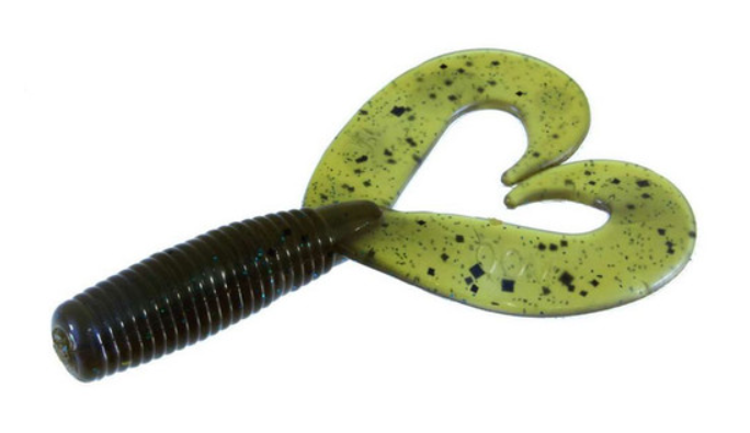 Fat Albert Twin Tail_Green Pumpkin Blue Flash