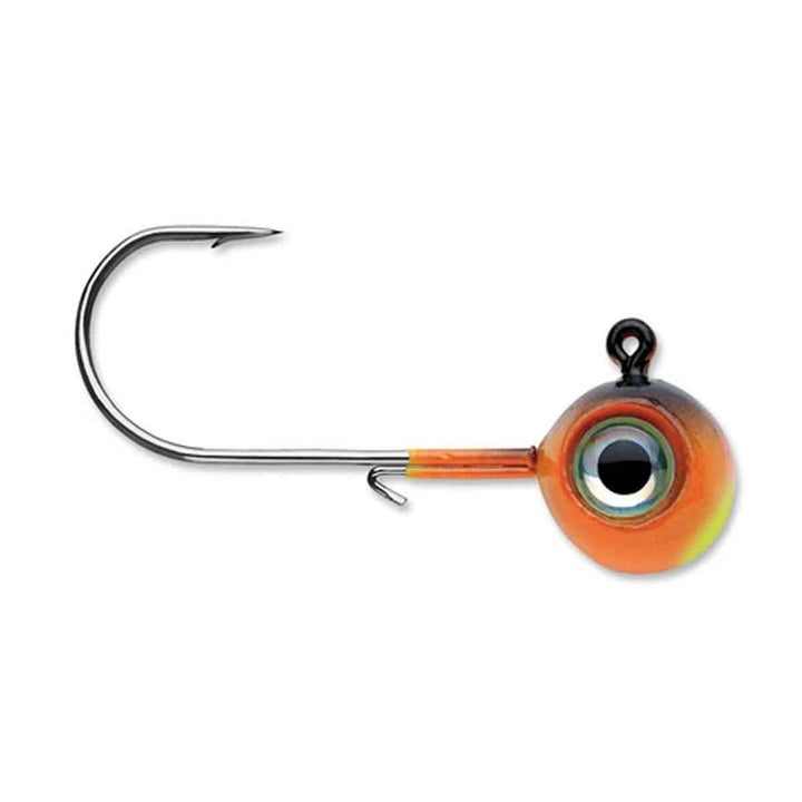 VMC Neon Moon Eye Jig Hot Tiger walleye jighead