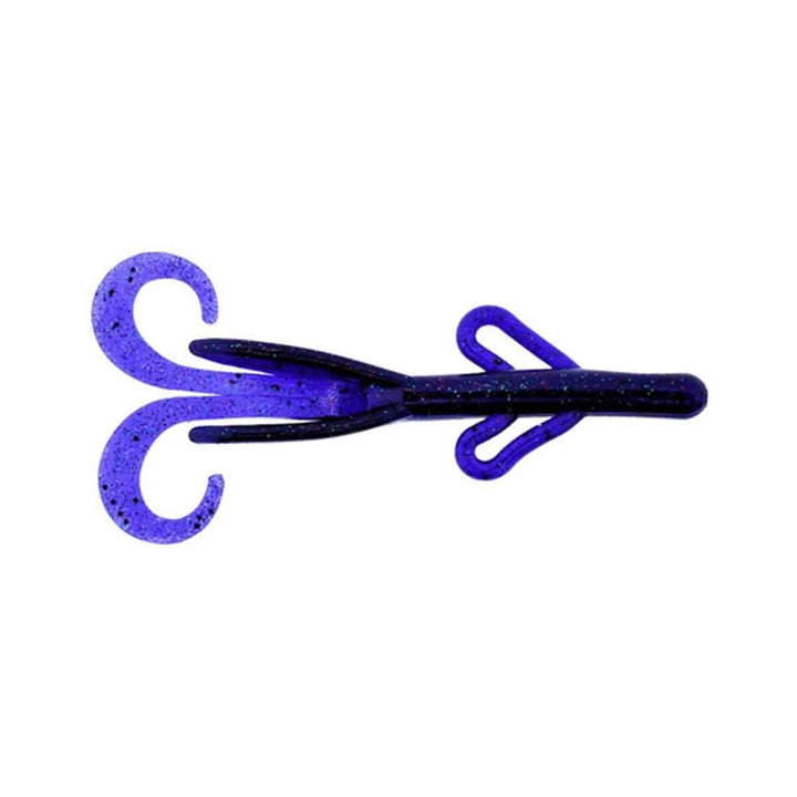 Zoom Baby Brush Hog Junebug Pepper Red 4 inch creature bait