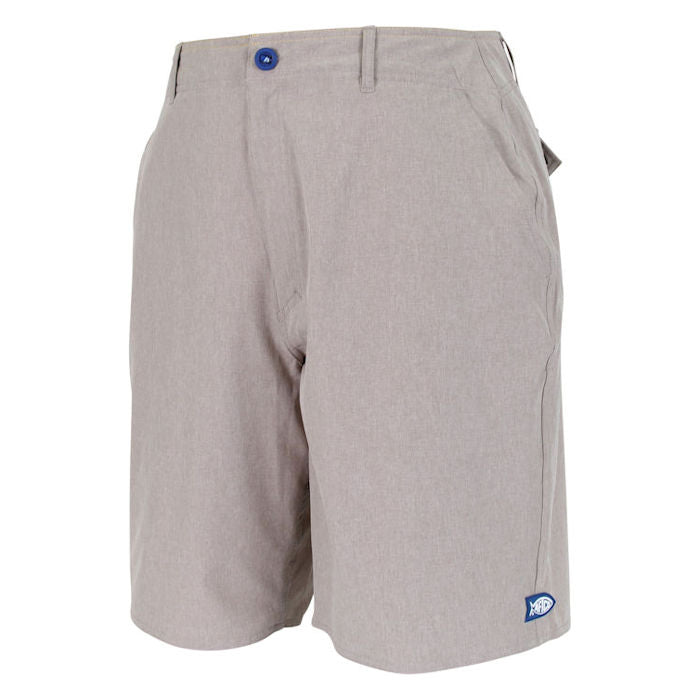 Cloudburst Fishing Shorts_Khaki Heather