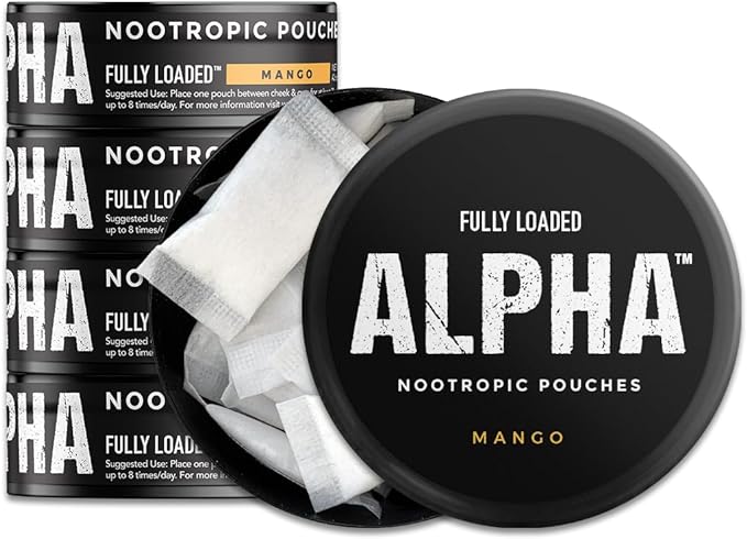 Fully Loaded ALPHA Nootropic Pouches