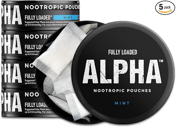 Fully Loaded ALPHA Nootropic Pouches