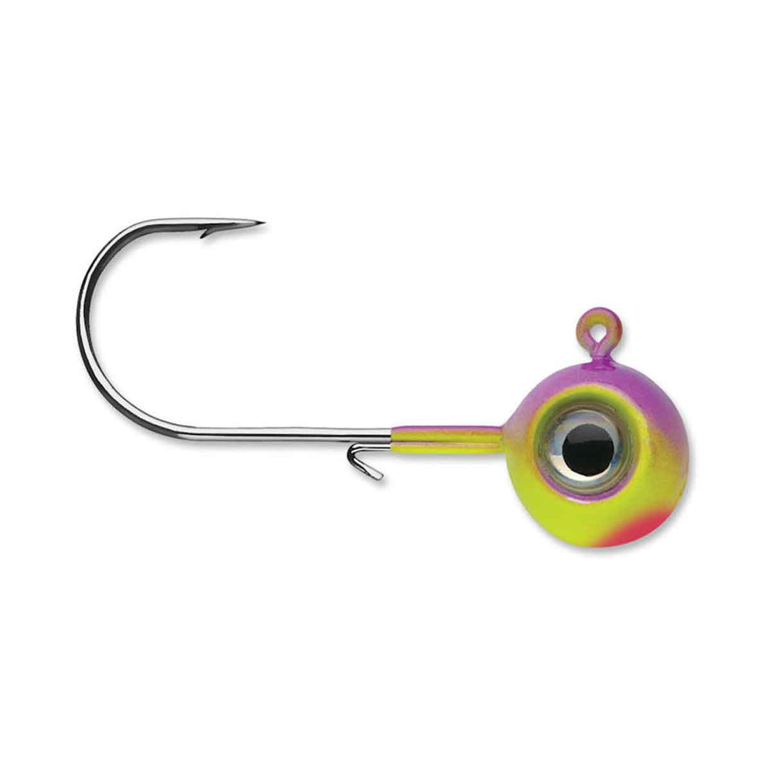 VMC Neon Moon Eye Jig purpledescent walleye jighead