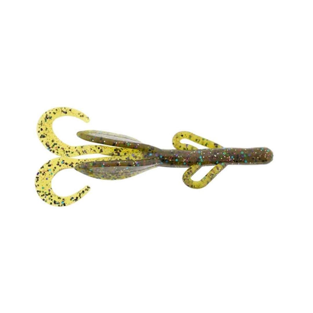 Zoom Baby Brush Hog tilapia magic 4 inch creature bait