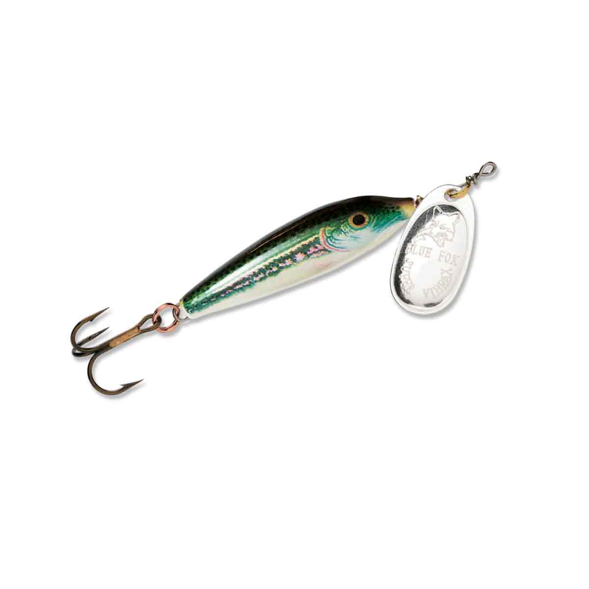 blue fox lake trout lures Blue Fox Vibrax Minnow Spin