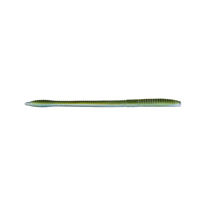 Zoom Trick Worm Watermelon Moondust 6.5 inch bass wormelon