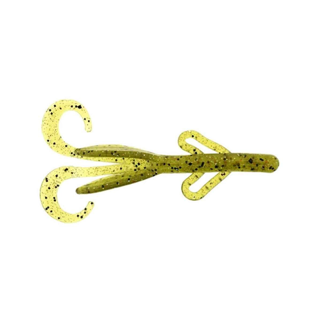 Zoom Baby Brush Hog watermelon red magic 4 inch creature bait