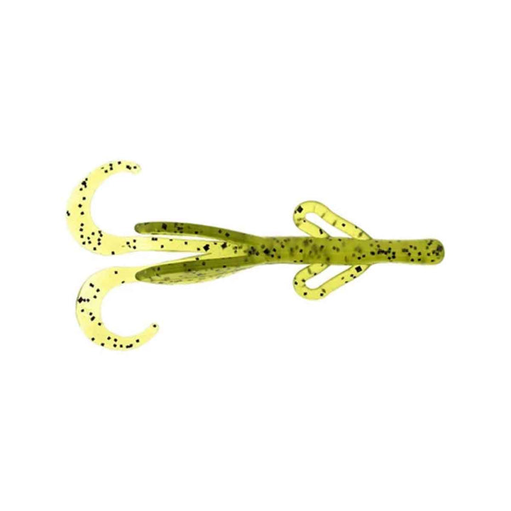 Zoom Baby Brush Hog watermelon seed 4 inch creature bait