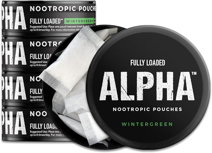 Fully Loaded ALPHA Nootropic Pouches