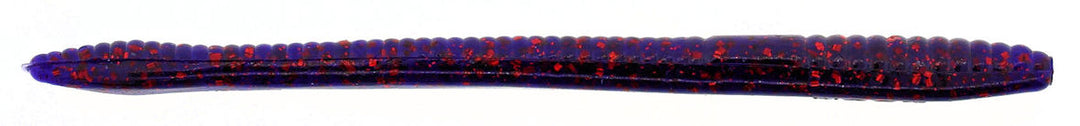 Zoom Finesse Worm_Grape Red Glitter