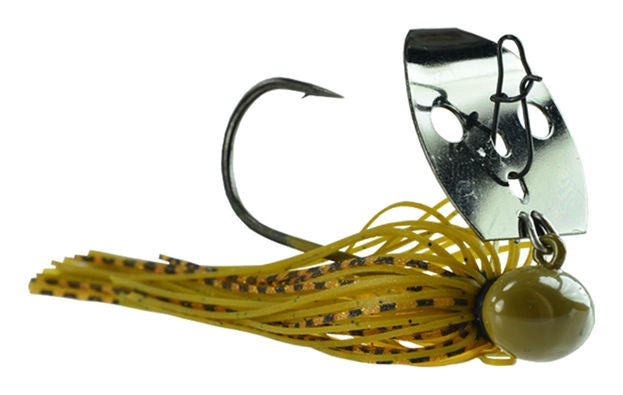 Picasso Tungsten Knocker Bladed Swim Jig_Green Pumpkin Orange Tiger