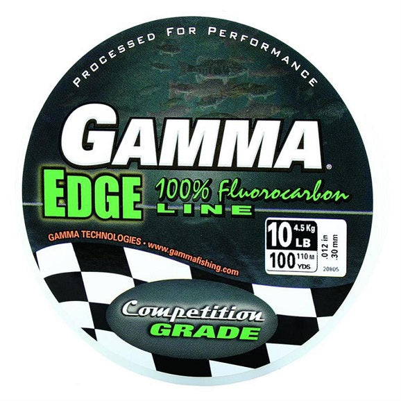 Gamma Edge 100% Fluorocarbon Line - Clear