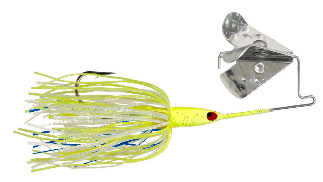 Strike King Tri-Wing Mini Buzz King_Chartreuse/Blue