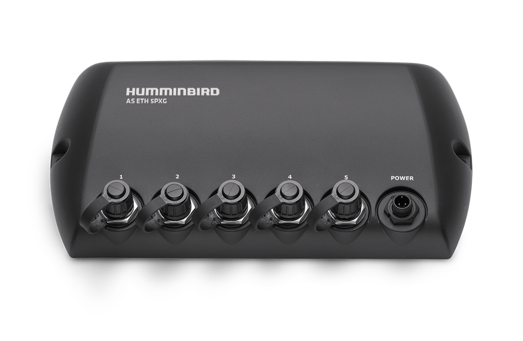 Humminbird Waterproof 5 Port Ethernet Switch AS ETH 5PXG