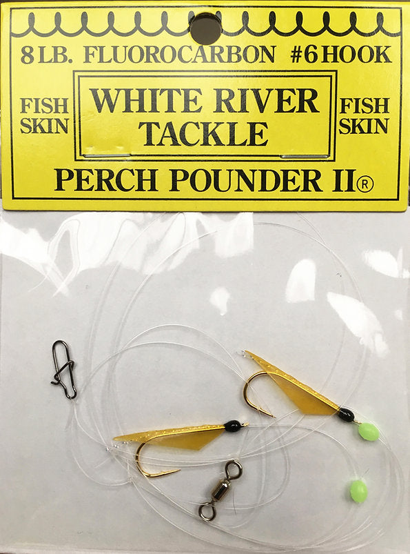 White River Tackle Perch Pounder II multi-hook rig