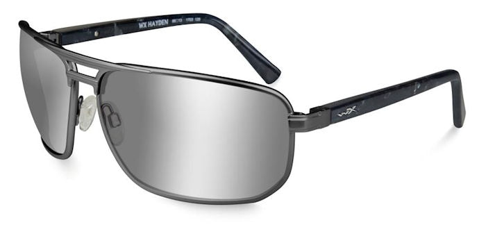 Wiley X Hayden Matte Dark Gunmetal Sunglasses