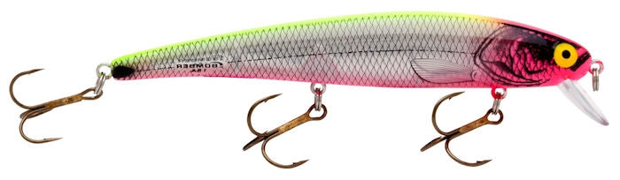 Long A_Silver Flash Chartreuse Back Pink Head
