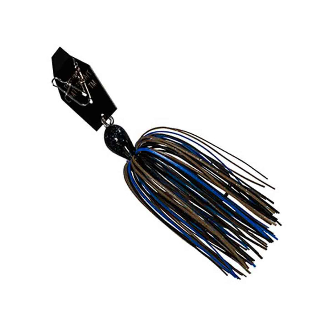Big Blade ChatterBait_Black Blue Candy - Fishermans Central