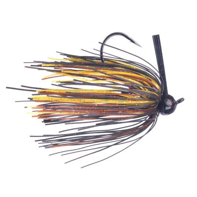 Pro Series Football Jig_Black Brown Amber*