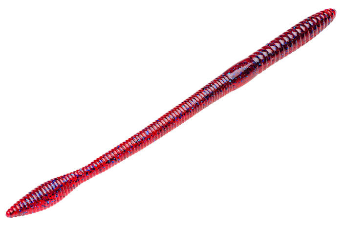Strike King KVD 10" Bull Worm Plum