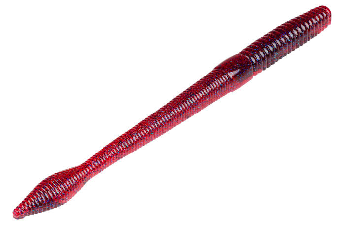 Strike King KVD 8" Bull Worm Plum