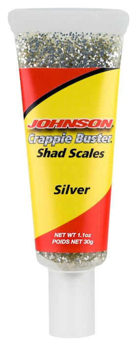 Johnson Fishing Crappie Buster Shad Scales_Silver