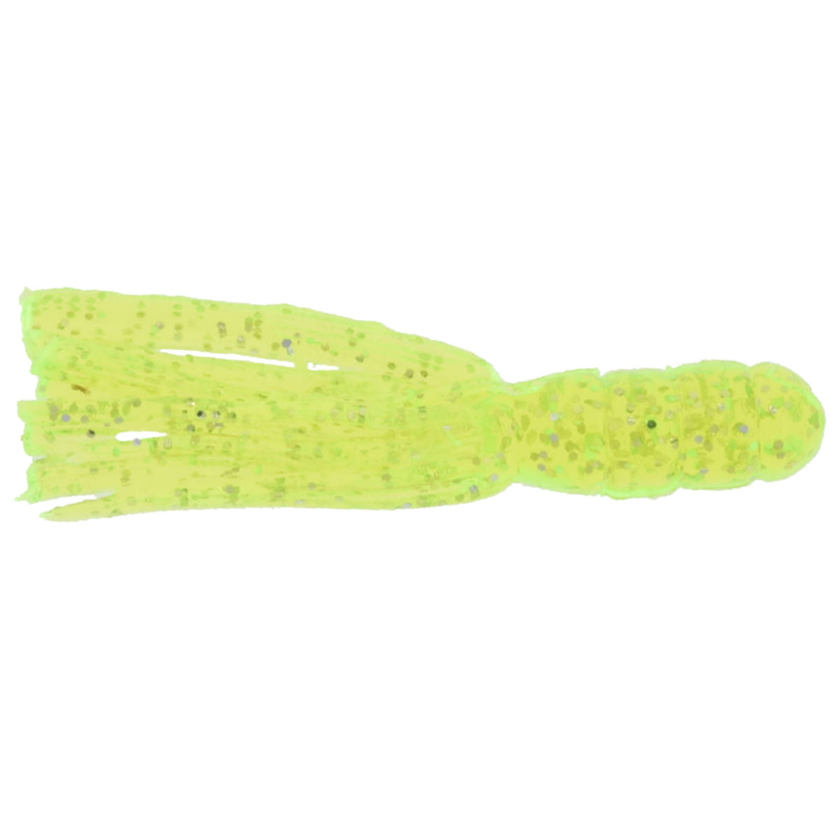 Solid Body Crappie Tubes_Chartreuse Glitter