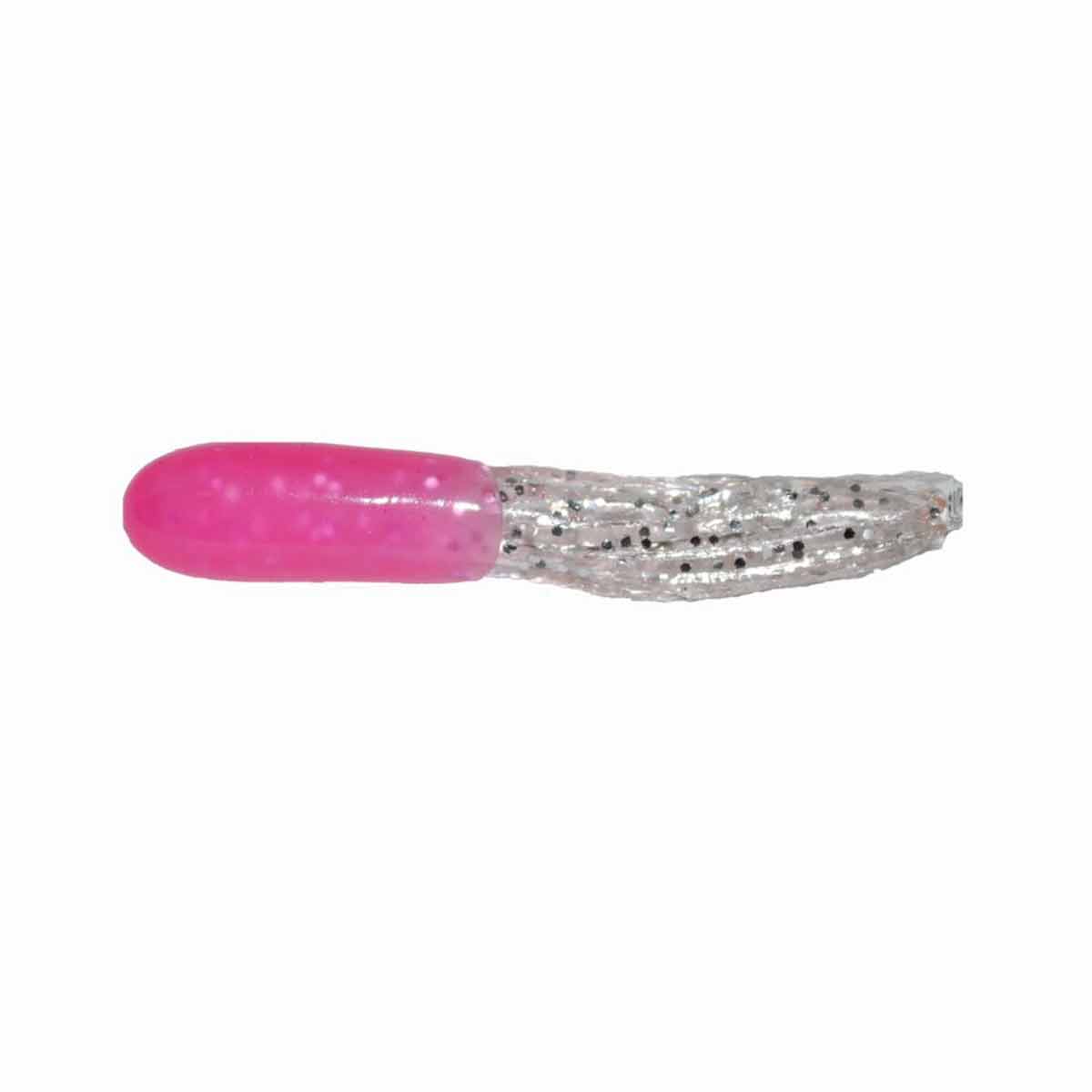 Crappie Tube_Pink/Clear Sparkle