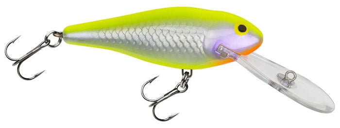 Deep Diving Shad_Silver Fluorescent Chartreuse