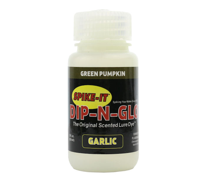 Spike-It Dip-N-Glo Garlic Dye bottle