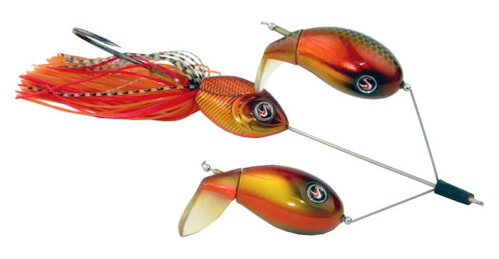 River2Sea Double Plopper Buzzbait Sunkist