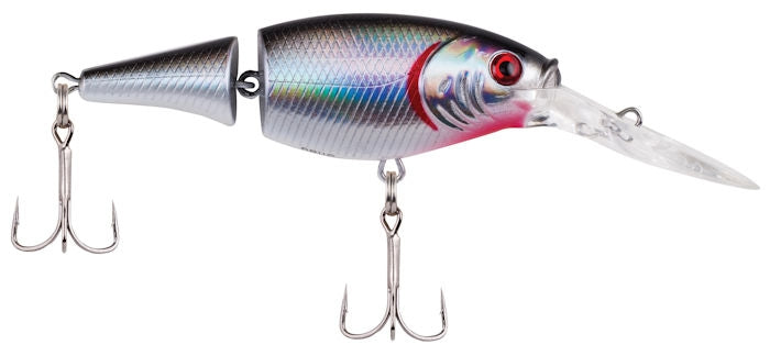Flicker Shad Jointed_Black Silver