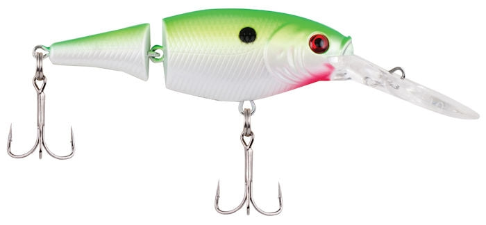Berkley Flicker Shad Jointed Chartreuse Pearl